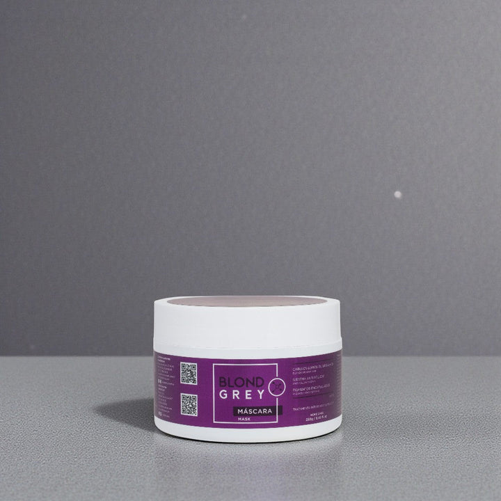 Blond Grey Hair Mask